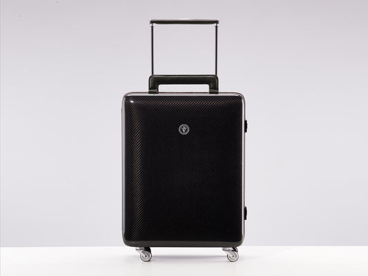 Carbon fiber suitcase luggage